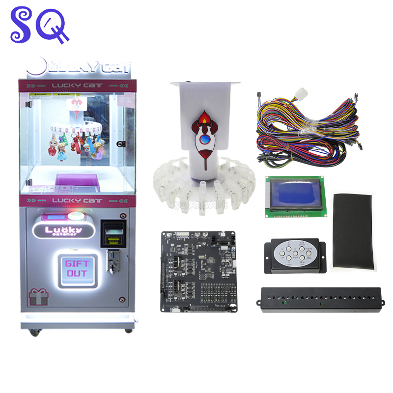 Arcade Toy Claw Vending Machine - Hediye Kelepçe Makinesi Ödülü 20 Klipler
