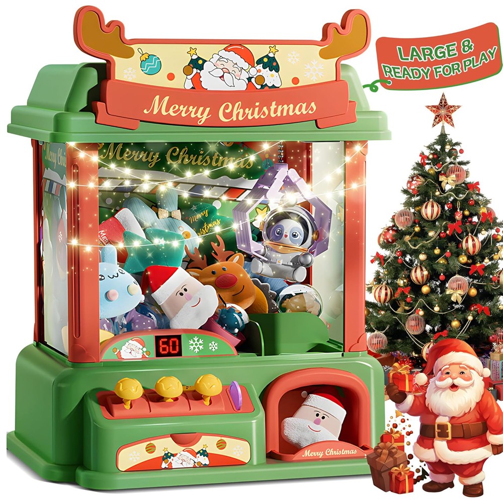 Arcade Vending & Laundry - Noel pençe makinesi çocuklar için Mini