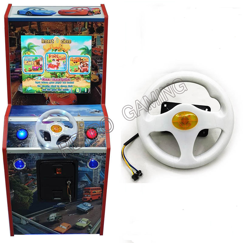 Racing Arcade Cabinet - Direksiyon 31 in 1 yarış araba