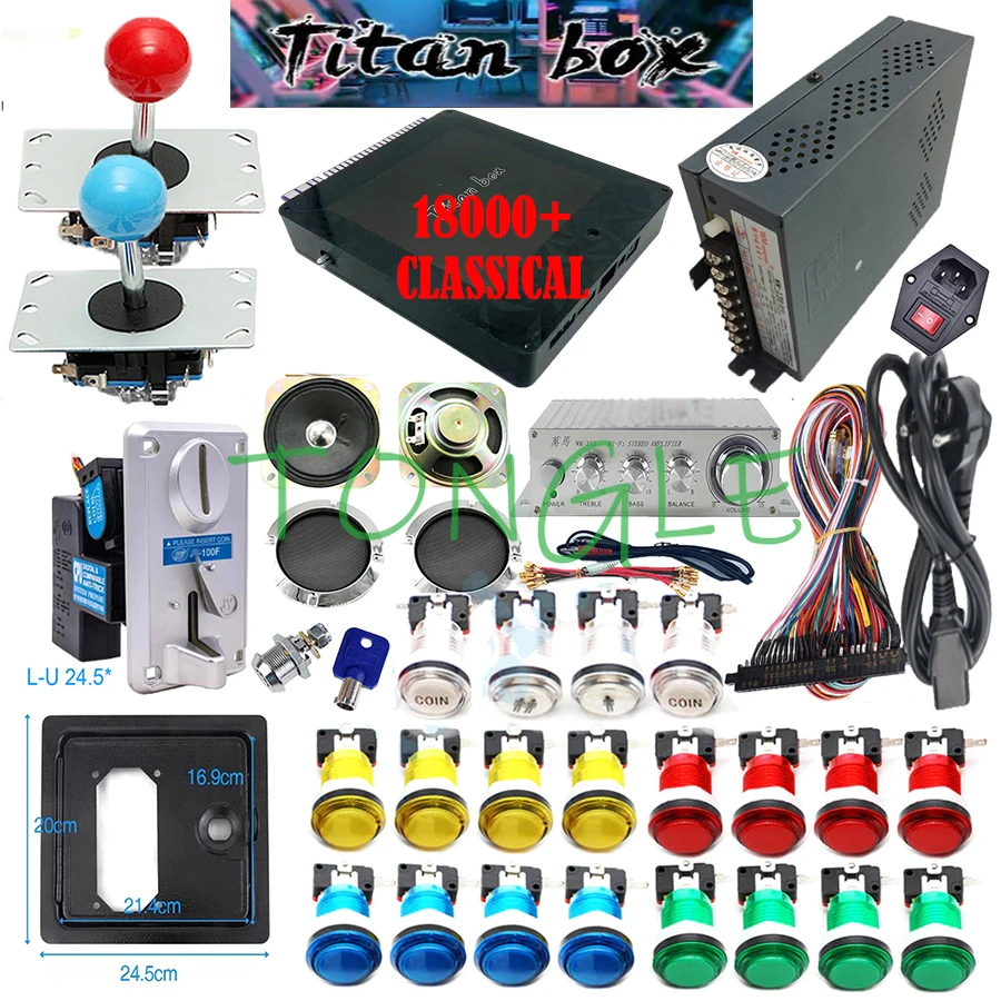 Racing Arcade Cabinet - 2 Oyuncu Titan Kutusu 18000 +