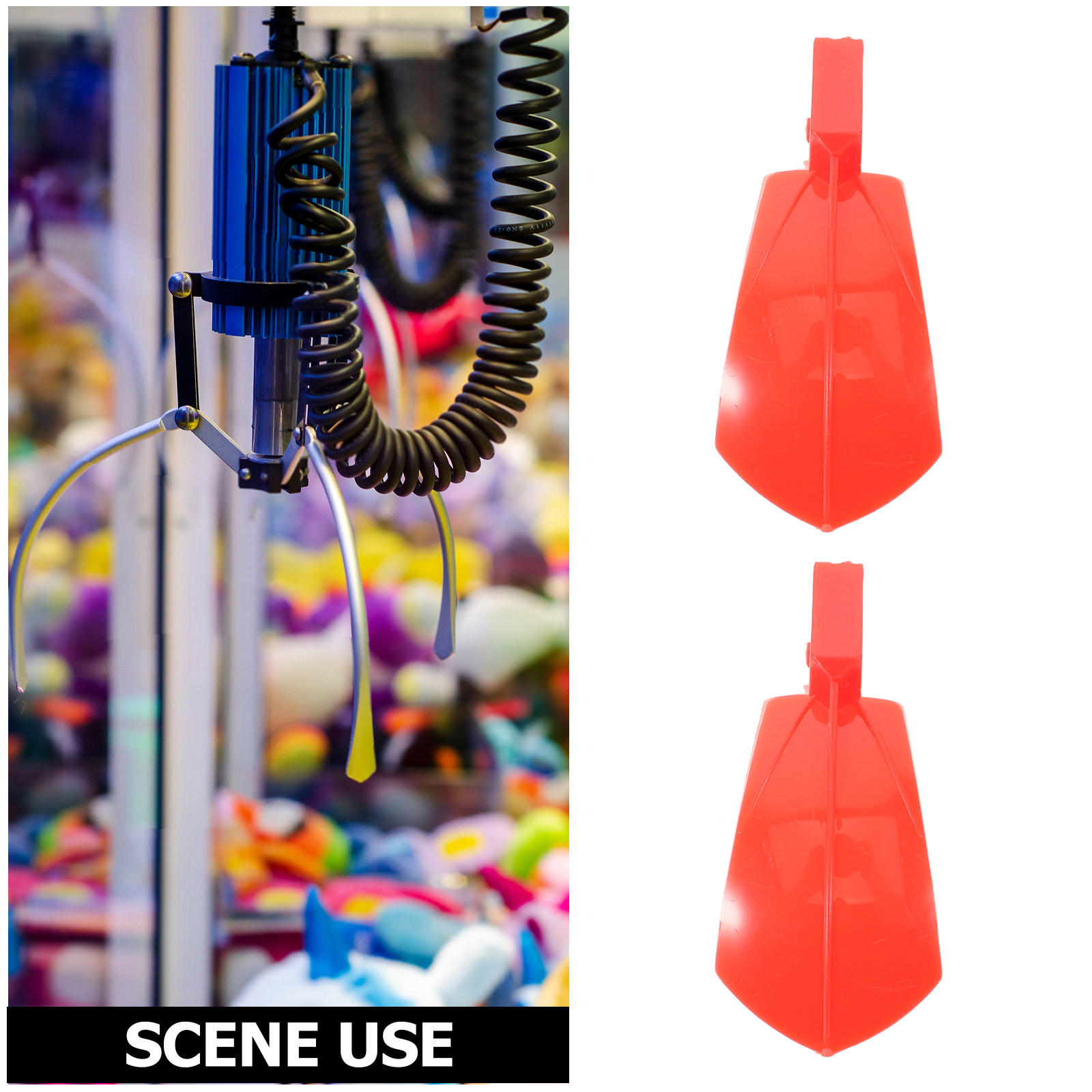6 Adet Plastik Pençe Makinesi  - Arcade Vending & Laundry incelemesi ve fiyatı