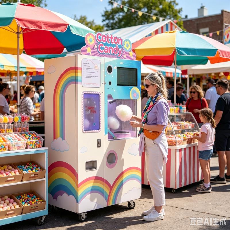 Pamuk Şeker Otomatı Otomatik A - Candy Floss Machine incelemesi ve fiyatı