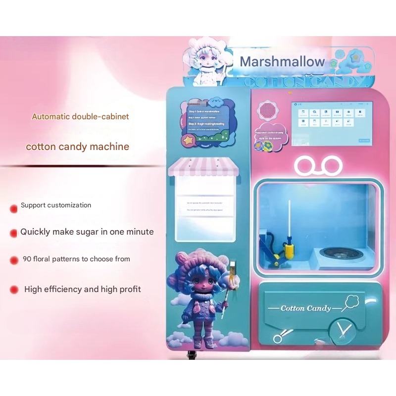 FOB Otomatik Pamuk Şeker Makin - Candy Vending Machine incelemesi ve fiyatı