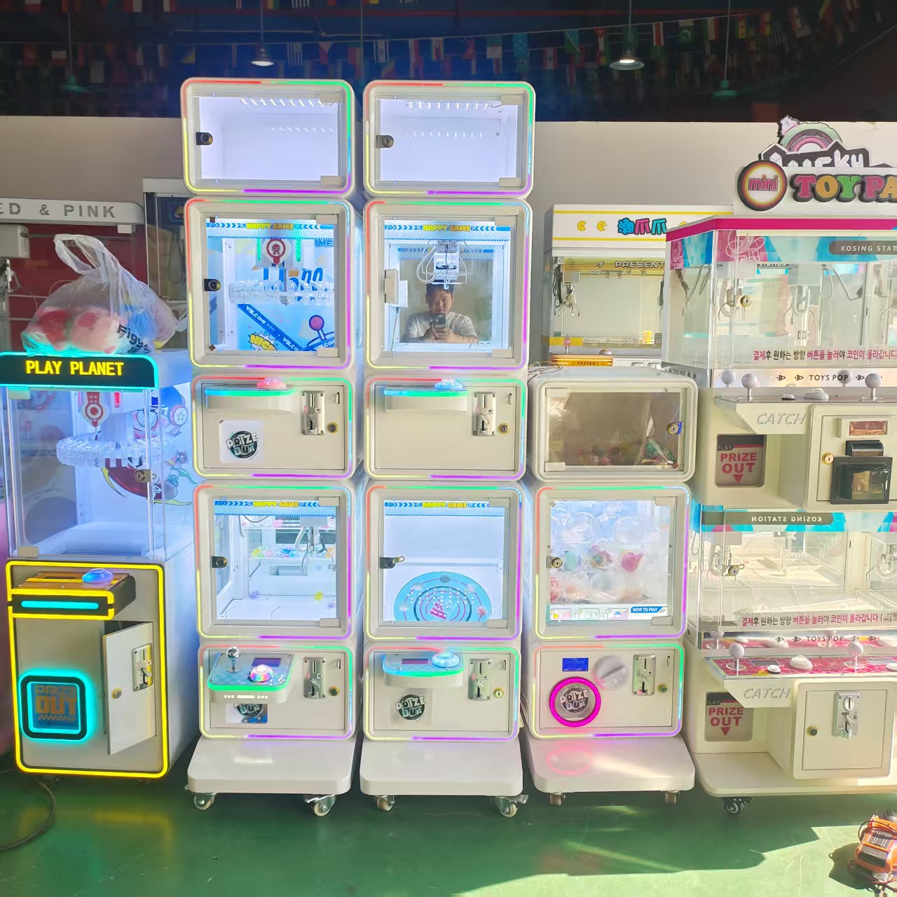Ticari Mega Mini Pençe Vinç Ma - Arcade Machine Profit incelemesi ve fiyatı