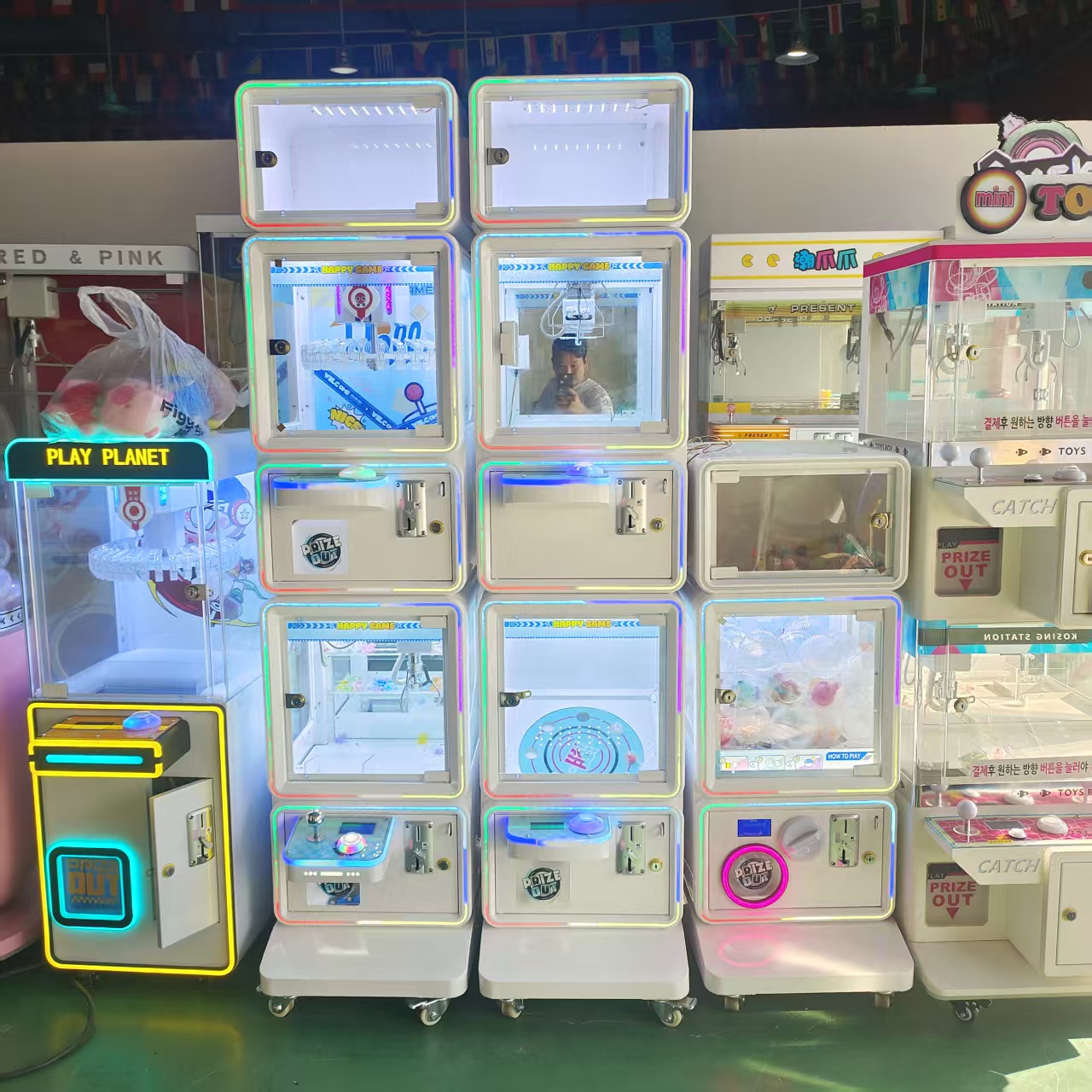 Ticari Mega Mini Pençe Vinç Ma - Arcade Machine Profit incelemesi ve fiyatı