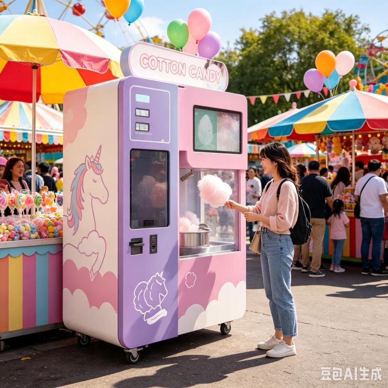 Akıllı Pamuk Şeker Otomatı, Pa - Candy Floss Machine incelemesi ve fiyatı
