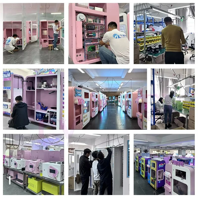 Ticari Yeni Pembe Otomatik Pam - Candy Vending Machine incelemesi ve fiyatı