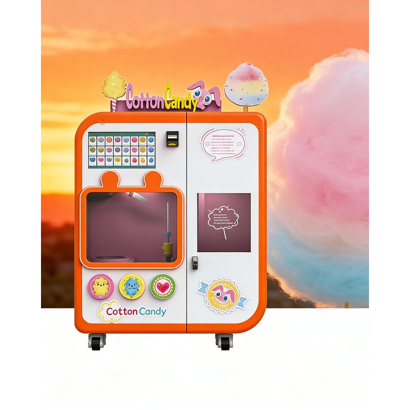Tam Otomatik Pamuk Şeker Otoma - Candy Vending Machine incelemesi ve fiyatı