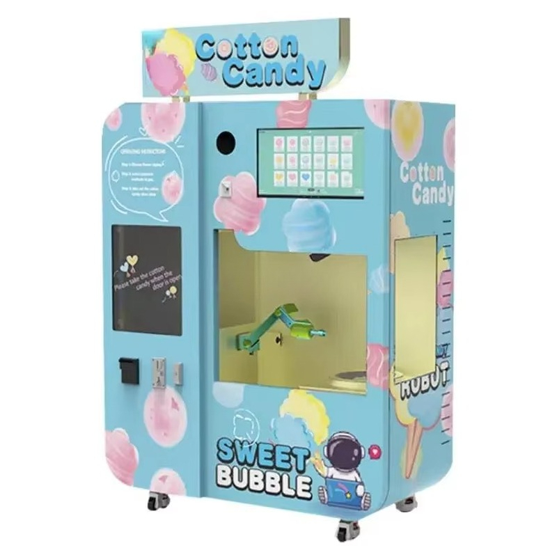 Tam Otomatik Pamuk Şeker Otoma - Candy Vending Machine incelemesi ve fiyatı