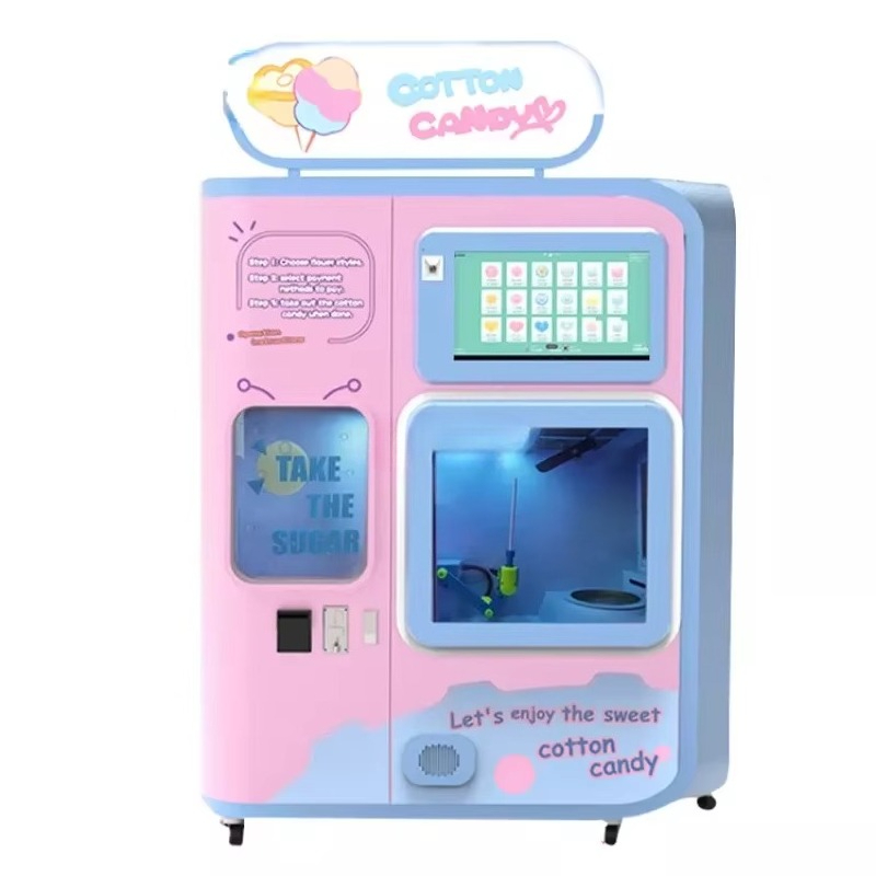 Tam Otomatik Pamuk Şeker Otoma - Candy Vending Machine incelemesi ve fiyatı