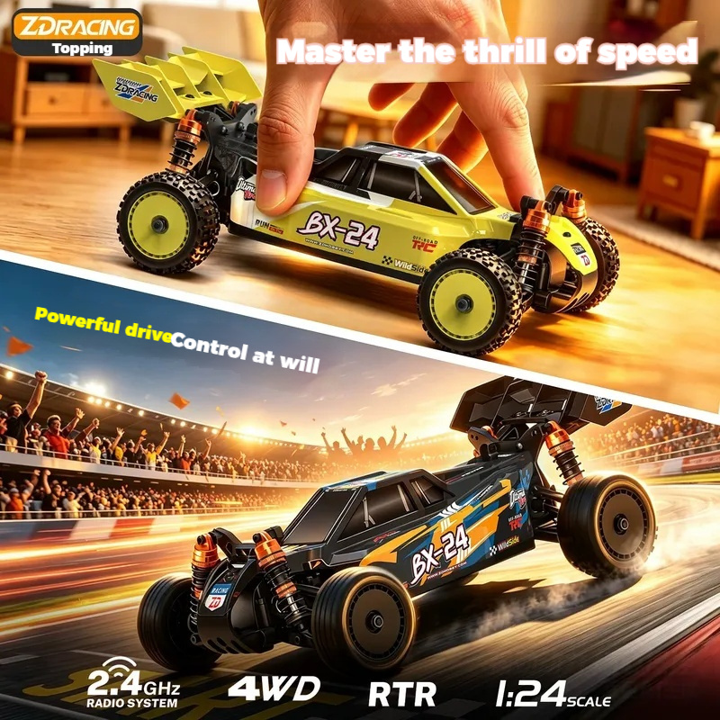 Zd Racing 1/24 Bx 24 4wd Fırça - Racing Arcade Cabinet incelemesi ve fiyatı