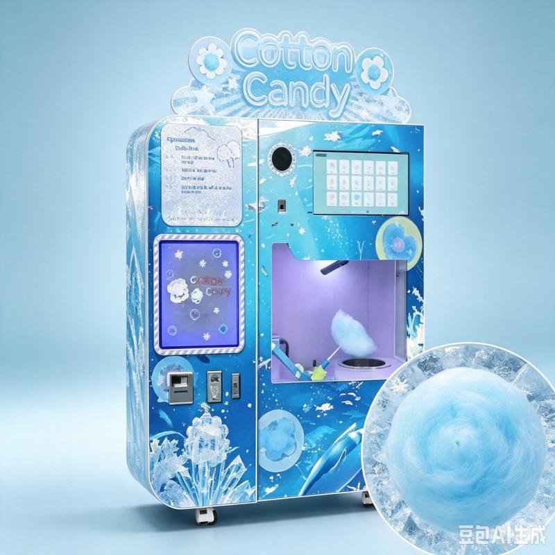 Ticari Pamuk Şeker Otomatı, Ot - Candy Floss Machine incelemesi ve fiyatı
